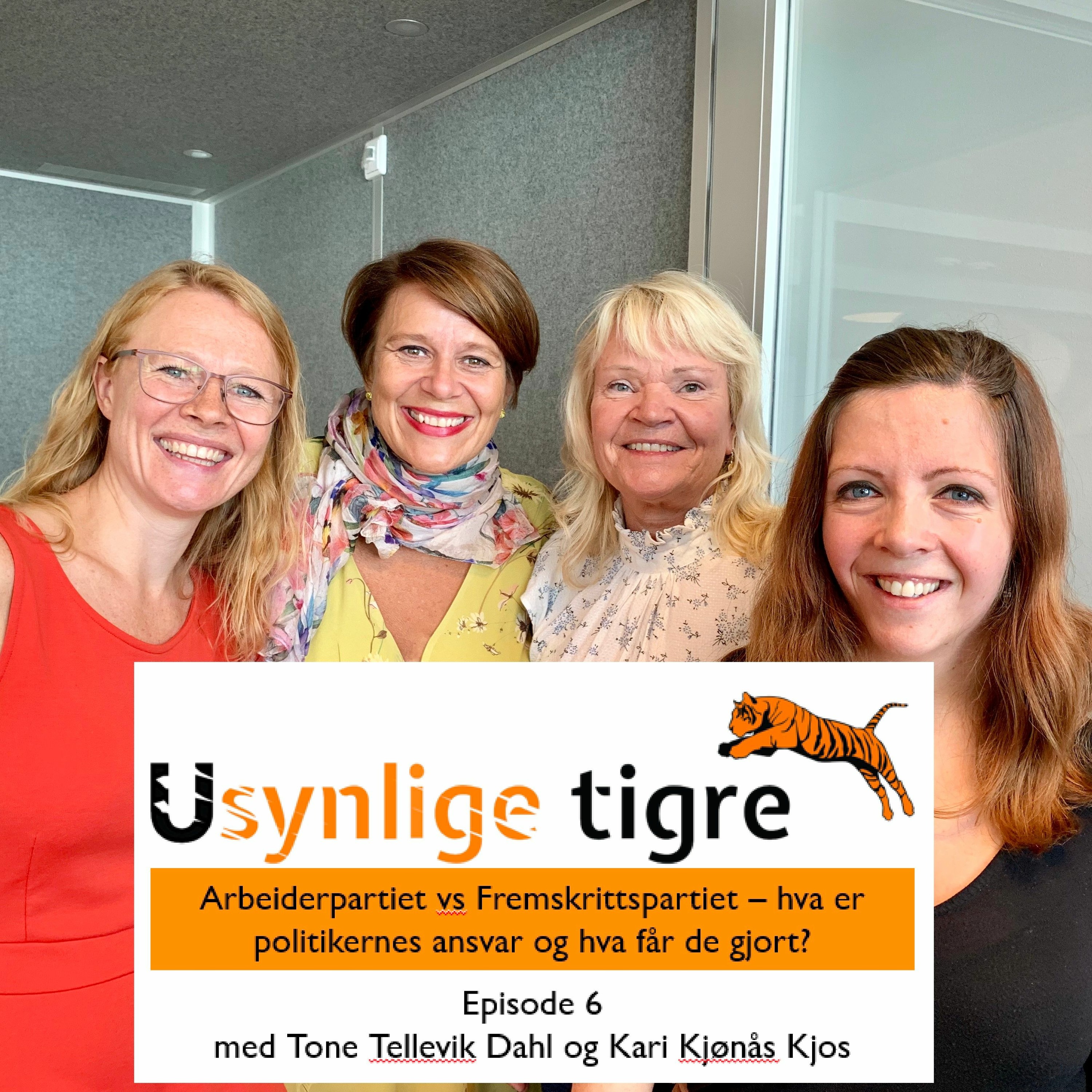 Usynlige tigre-podden