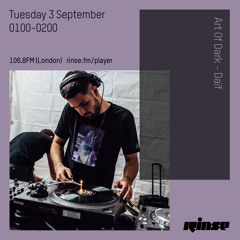 Art Of Dark: Daïf - 03 September 2019