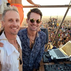 Burning Man 2019 - DJ Dane at Tycho Sunrise on the Dusty Rhino