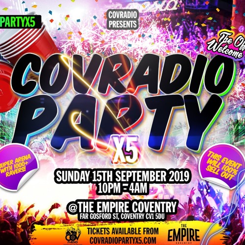 #COVRADIOPARTYX5 MEGA MIX | @SelectaMarz_ | DJStutz_ | @DJBlacka | @DJSpookzuk