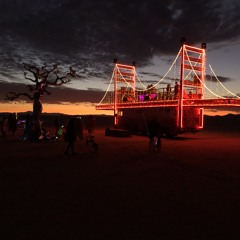 JAYROCK Live on the Golden Gate@Burning Man Daft Punk Trash Fence 2019!