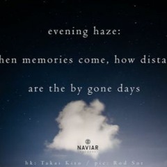 evening haze ( Naviarhaiku 296 )