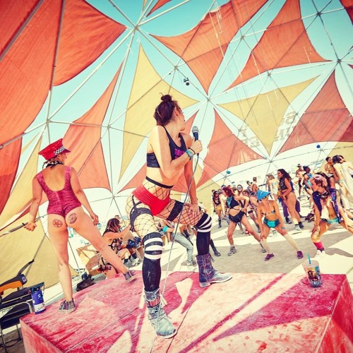 Drop it Down Dance Party at Booty Hunters Burning Man 2019
