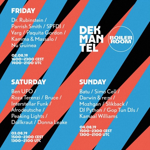DJ Python | Boiler Room x Dekmantel Festival 2019