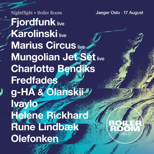 FREDFADES | Boiler Room Oslo: Jaeger X Frædag