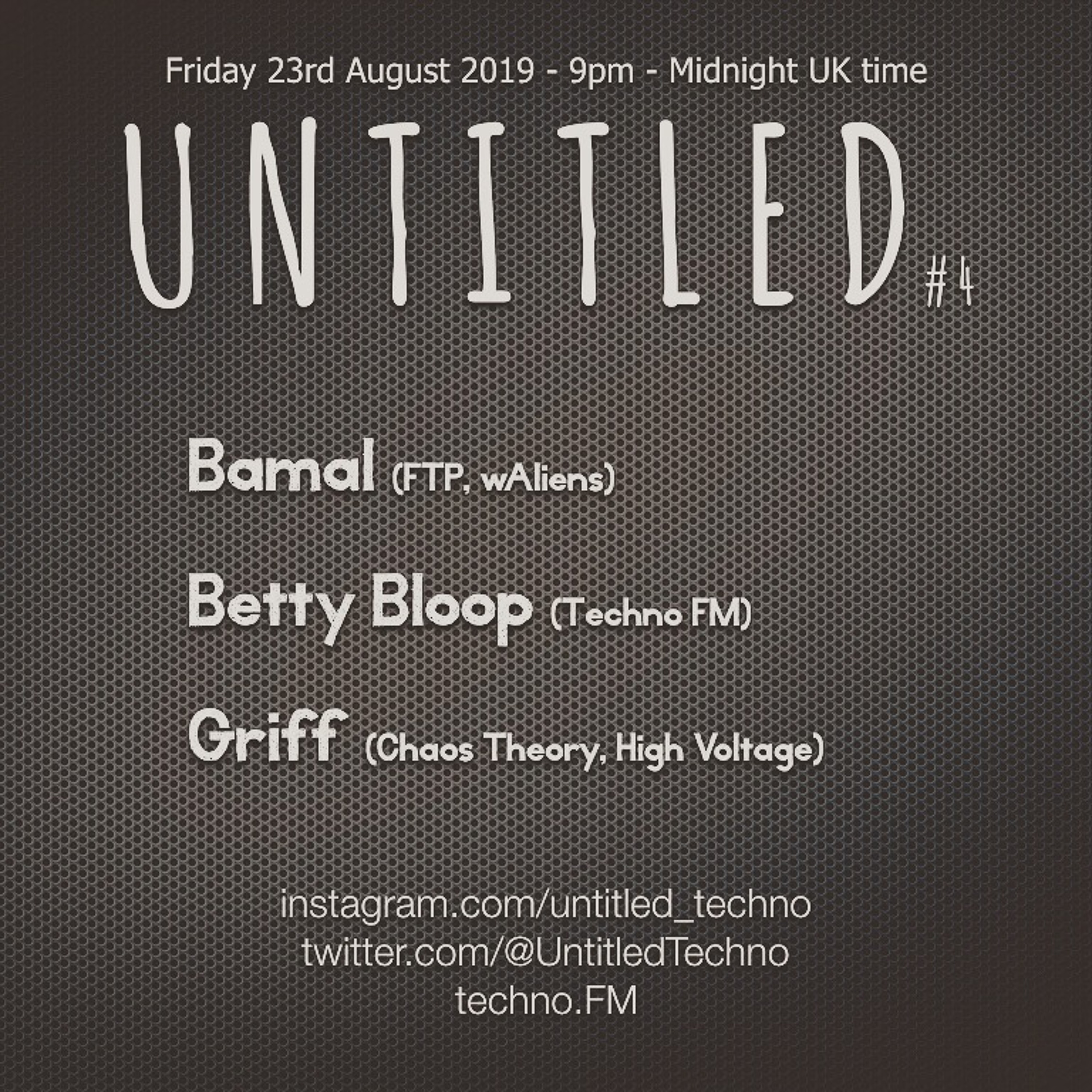 Richie Q (untitled_techno *Live* on techno.FM)