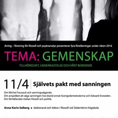 Anna Karin Selberg: Självets pakt med sanningen