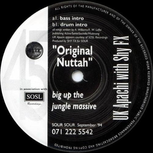 SHY FX + UK APACHE - ORIGINAL NUTTAH [JAKEBOB BOOTLEG] [FREE DL]