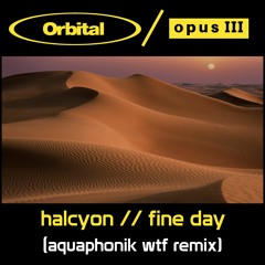 Orbital ft Opus III - Halcyon / Fine Day (Aquaphonik WTF Remix)