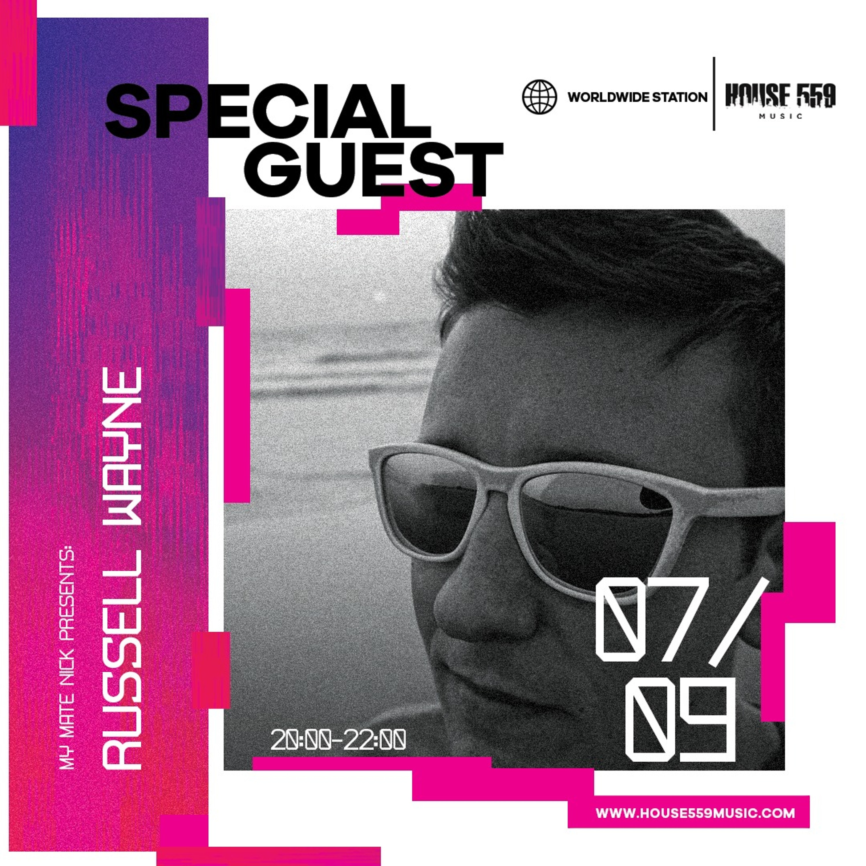 My Mate Nick Presents: Russell Wayne - 7/9/19 episode artwork