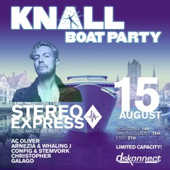 CHRISTOPHER & GALAGO @ KNALL BOAT PARTY (15-08-2019)