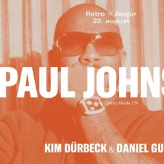 Paul Johnson at Jaeger Oslo - live recording 22/08/2019