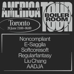 AADJA | Boiler Room Toronto Warehouse