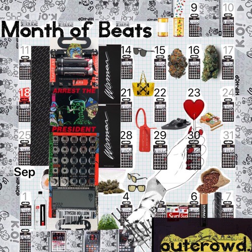 month of beats [po33ko beat tape]