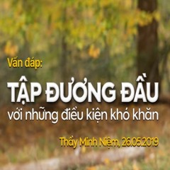 Vấn đáp: Tập đương đầu với những điều kiện khó khăn | Thầy Minh Niệm | 26.05.2019