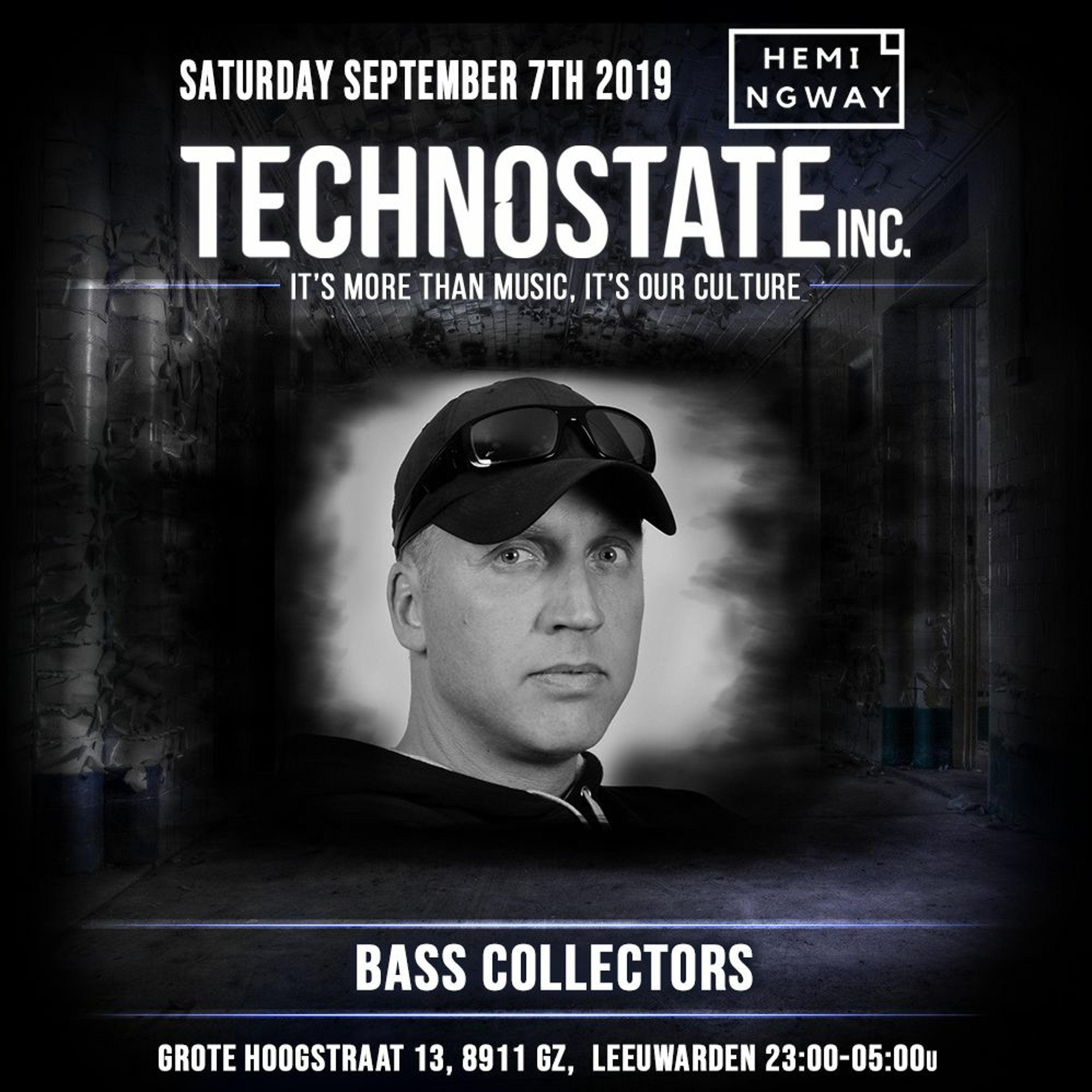 Bass Collectors @ Technostate - Club Hemingway - Leeuwarden (07-09-2019) episode artwork