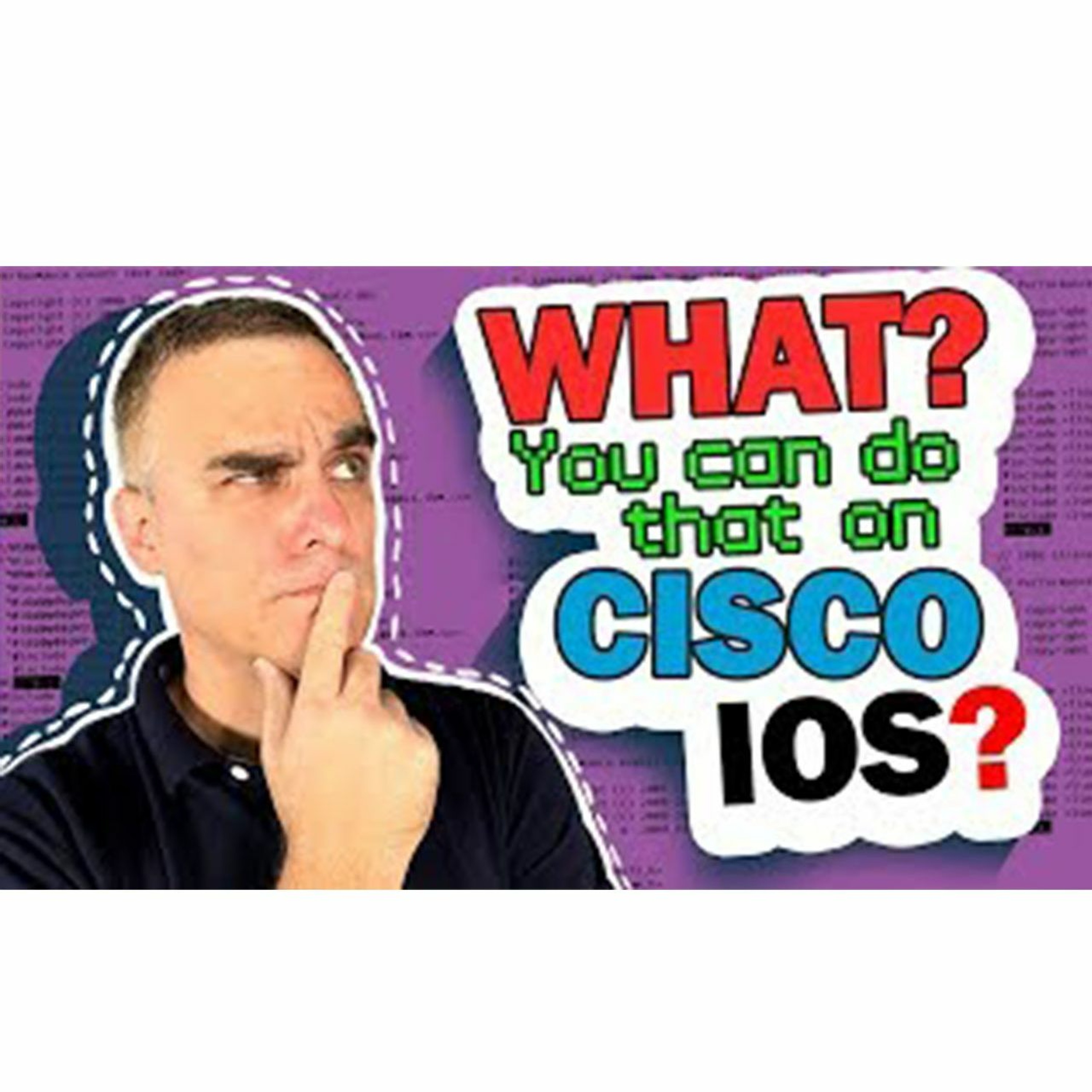 cover of episode #84: 10x Engineer: Linux commands on Cisco IOS? Wow!