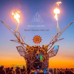 Old City - Burning Man 2019 - Maxa Xaman Artcar
