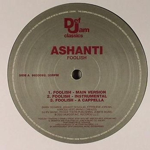 Stream Ashanti - Foolish (Florian Meffert Remix) by Florian
