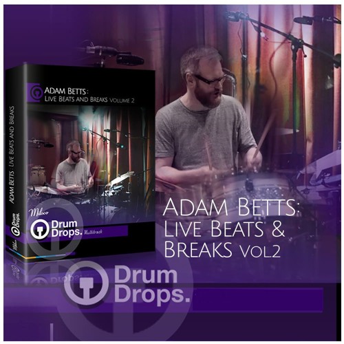 DrumDrops Adam Betts Live Beats and Breaks 2 WAV-DECiBEL