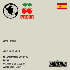 Virgil Abloh - "Transmoderna - Pacha Ibiza" - July 27, 2019