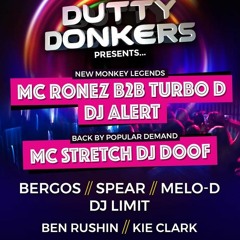 Mc Ronez & Turbo D - Dj Alert @ Dutty Donkers 31.08.19