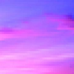 sleepy satie: gymnopédie 1 as pixel art