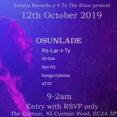 Kengo presents an Osunlade mix
