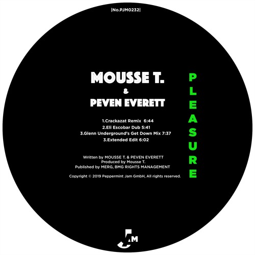 Mousse T & Peven Everett - Pleasure (Crackazat Remix)