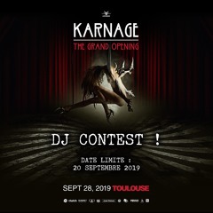 Karnage Grand Opening W/ Sefa & Karnage invite Heresy CONTEST BY BLOODY-Z