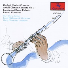 Aaron Copland - Concerto for Clarinet, Strings, Harp & Piano