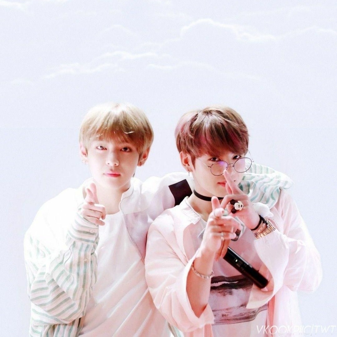 防弾少年団(BTS) -  BTS JK heart♡ Listen to BTS V AND JUNGKOOK PAPER HEARTS by CHIKU in V & JK