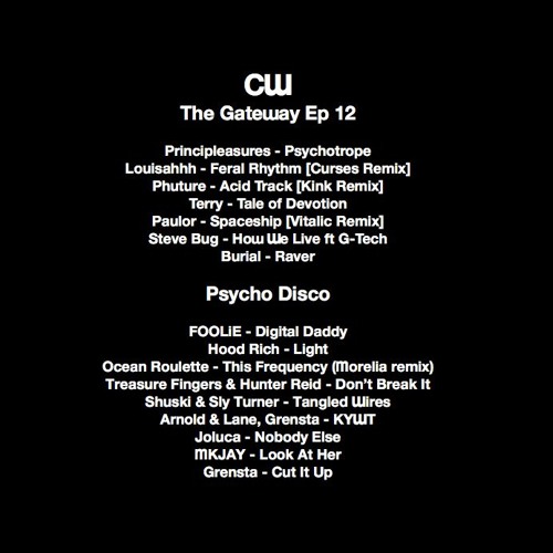The Gateway With Craig Williams [Ep 12] Guest Label Psycho Disco Recs