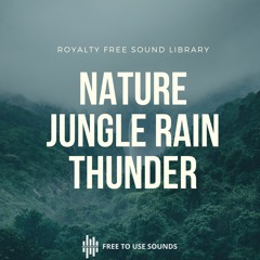 Rain Sounds | Thunder Sounds For Relaxation, Meditation, Sleep!