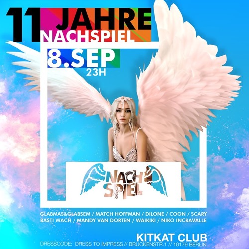 11 jahre Nachspiel Jubiläum - Kitkat Club 08-09-2019 Mandy van Dorten (Warm Up)