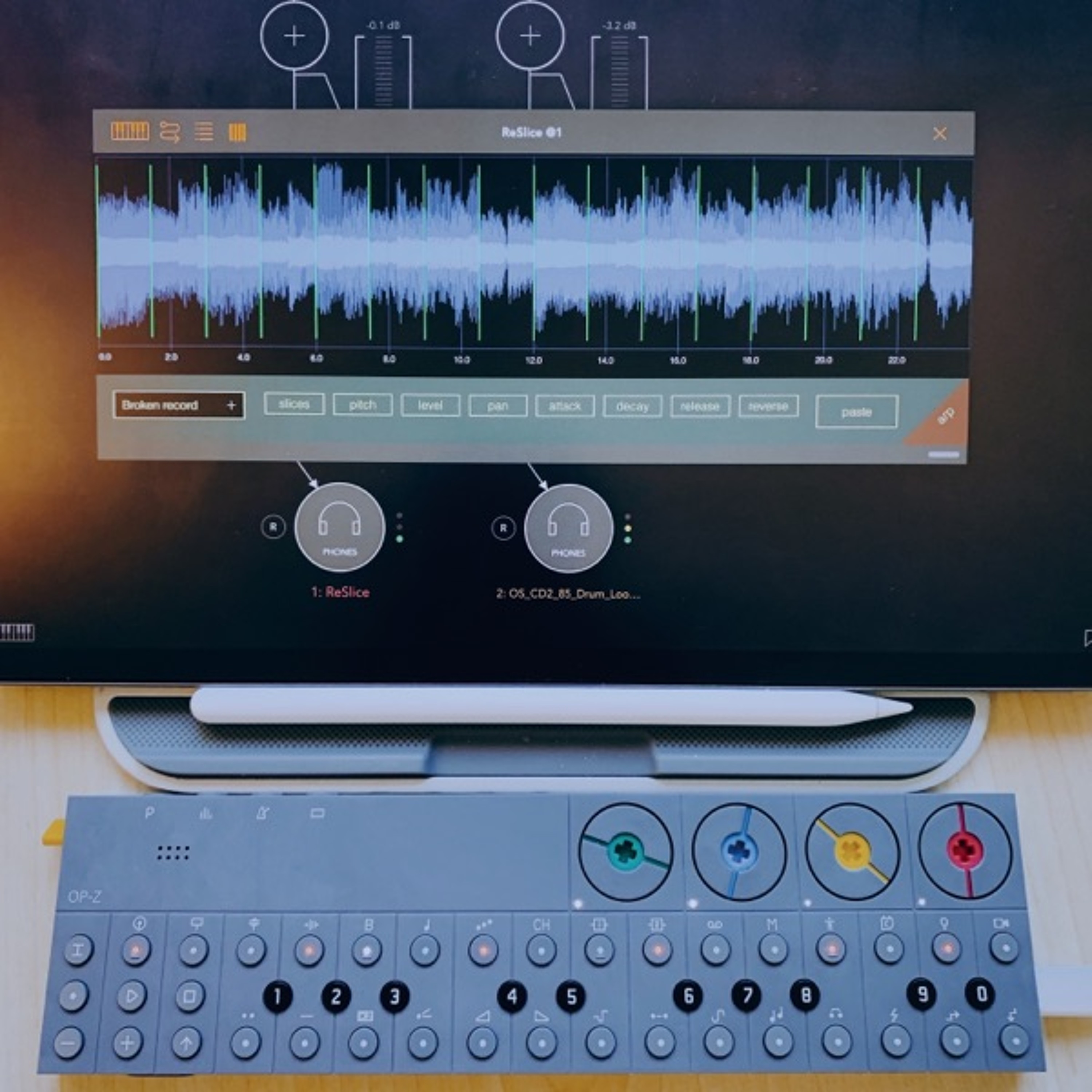 reslice beats thumbnail