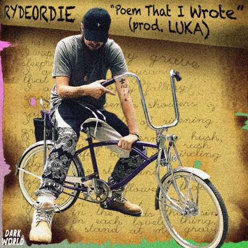 RYDEORDIE - "POEM THAT I WROTE" (prod. LUKA)