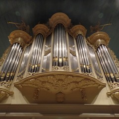 Praeludium in G. BWV 568. J.S.Bach. (1685-1750). Jan Dekker Naber Orgel Grote Kerk Sliedrecht.
