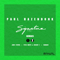Premiere: Paul Hazendonk - Every Moment Matters (Jamie Stevens Remix) [Manual Music]
