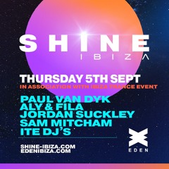 Seedsy - Shine Ibiza - NITF - Ibiza Trance Event - 5/9/19