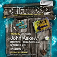 Miikka L - Live @ Driftwood Boat Party 9.9.2019