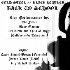 Moxy Martinez Live Techno Set @ Cold Steel Black Leather 9 13 19