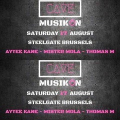 AYTEE KANE - CAVE MUSIKON live @ Steelgate Brussels 17.08.2019
