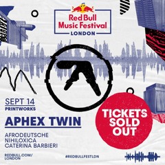 Aphex Twin (live) at Printworks London 14.09.2019