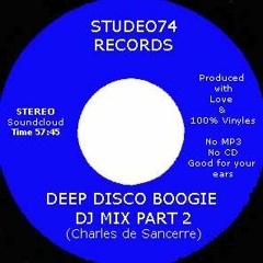 DEEP DISCO BOOGIE DJ MIX PART 2