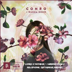 Conro X Notaker - I Wanna Know X Melophonic (RifThunder Mashup)