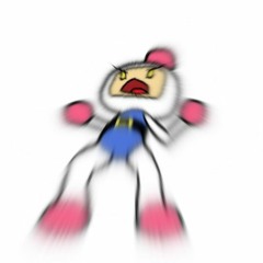 Bomberman blows up his toe