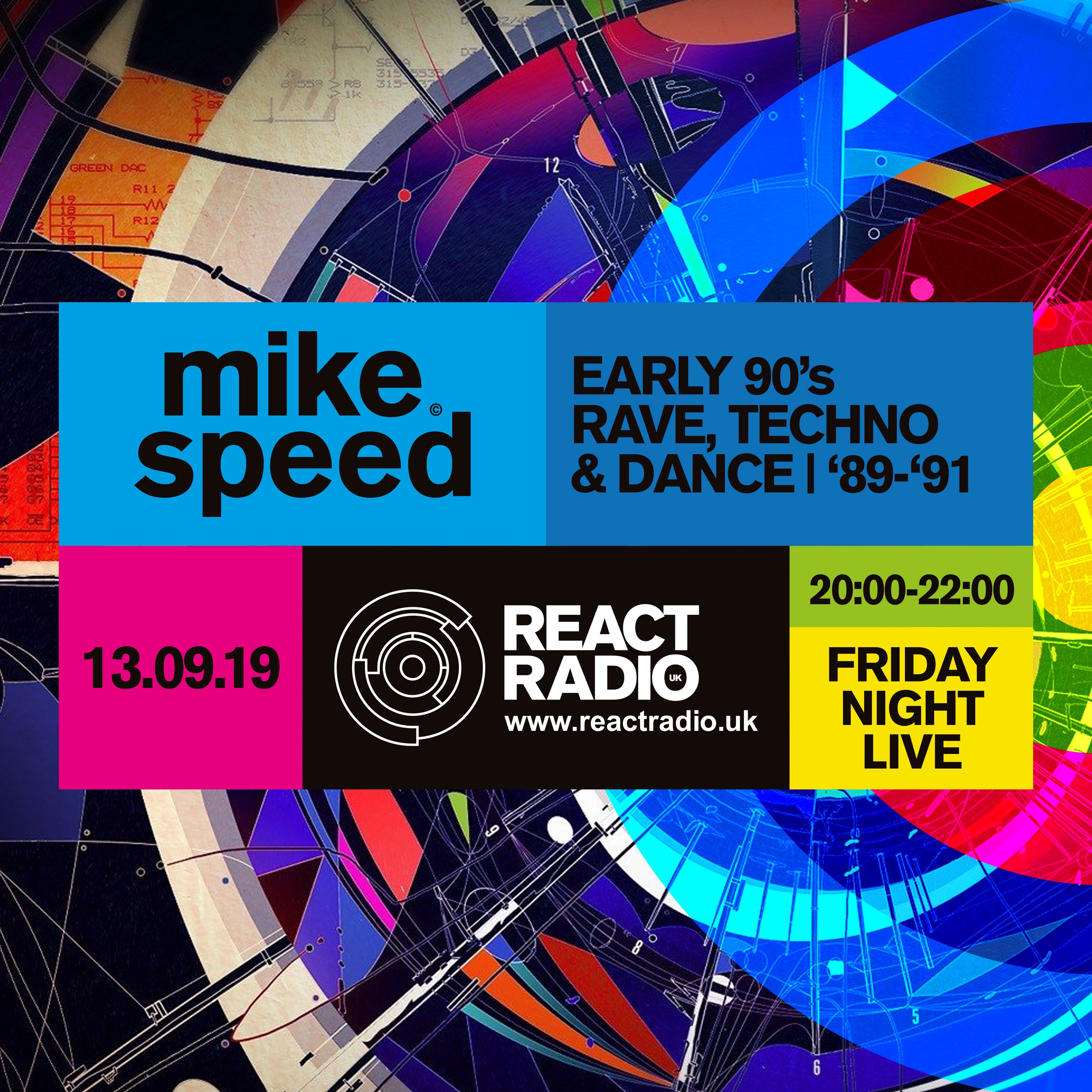 Mike Speed | React Radio UK Show | www.reactradio.uk | Underground & Oldskool Beats