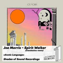 Premiere - Joe Morris - Spirit Walker (Clandestino Drum Attack Version)