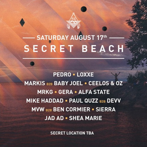 Mrkg Secret Beach By Secret Society Free Listening On